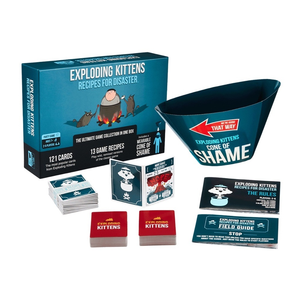 Exploding Kittens Recipes for Disaster Card Game - Picture 9 of 9
